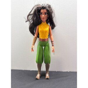 Disney Raya Doll 2020 By Hasbro - 11" Tall Yellow Top & Green Pants Articulated